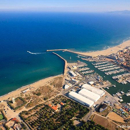 "Chill" Magnifique Vue Sur La Mer Et Le Port Au Coeur De La Ville En Premiere Ligne Canet-en-Roussillon Exteriör bild