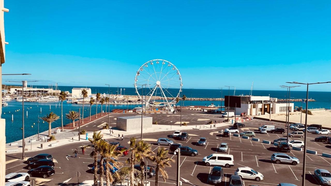 "Chill" Magnifique Vue Sur La Mer Et Le Port Au Coeur De La Ville En Premiere Ligne Canet-en-Roussillon Exteriör bild