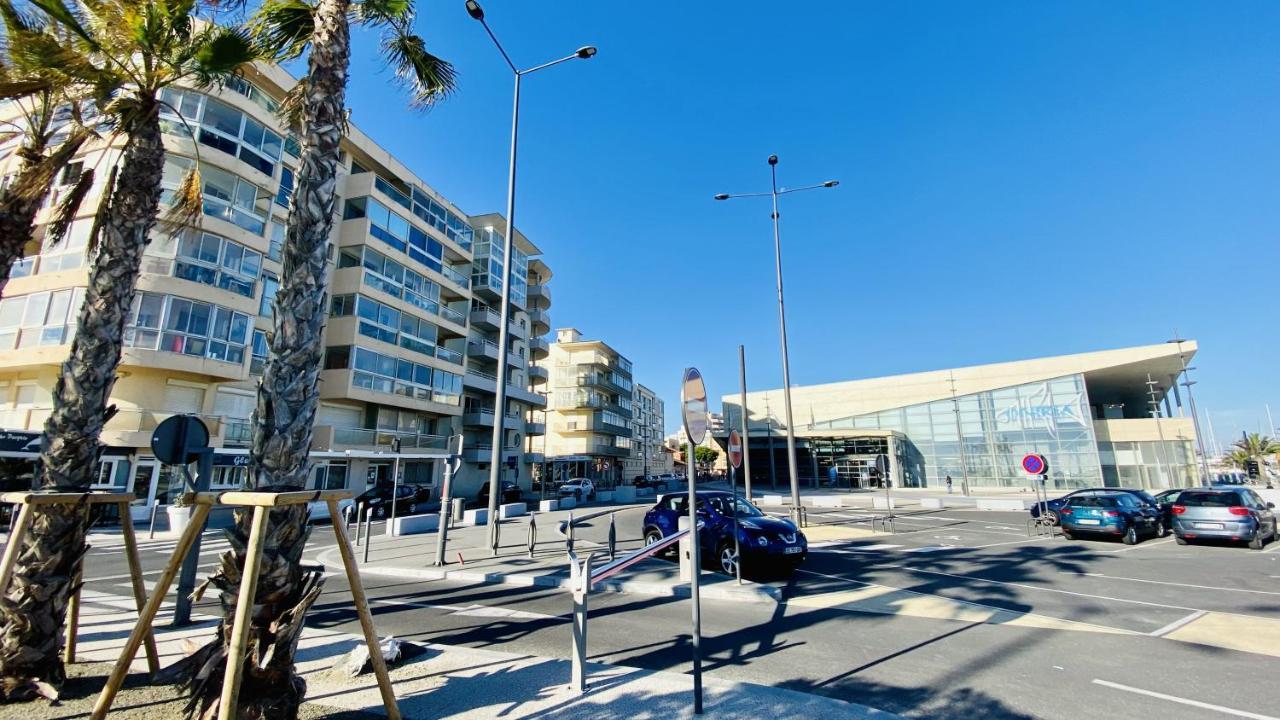 "Chill" Magnifique Vue Sur La Mer Et Le Port Au Coeur De La Ville En Premiere Ligne Canet-en-Roussillon Exteriör bild