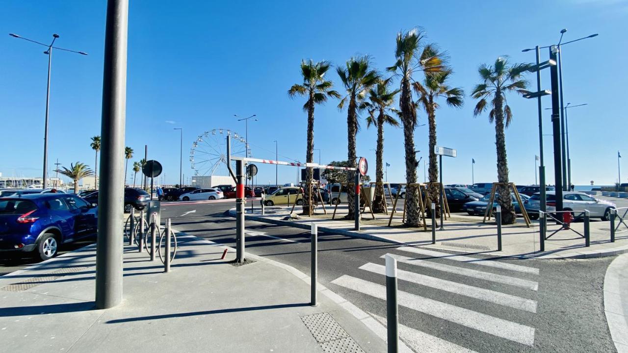 "Chill" Magnifique Vue Sur La Mer Et Le Port Au Coeur De La Ville En Premiere Ligne Canet-en-Roussillon Exteriör bild